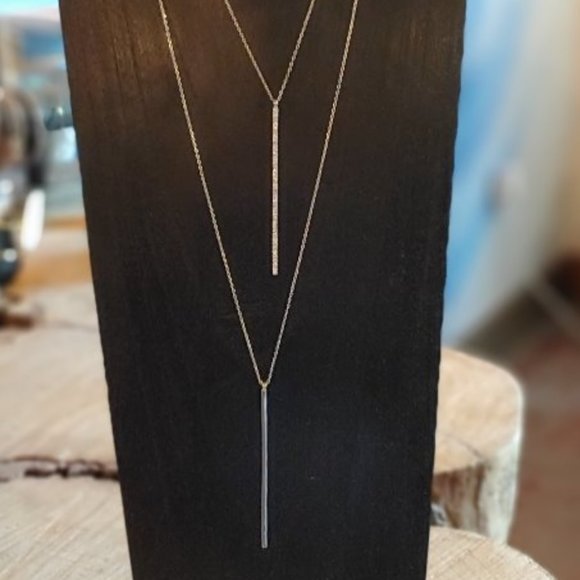 Natalie B Straight Away Necklace - Picture 1 of 3